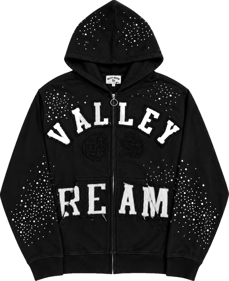Valley Dream Rhinestone Zip